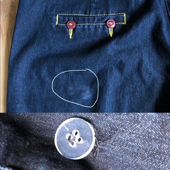 LARRY LEVINE Y2K Vintage Stretch Sport Capri Jeans Blue Size 10 Women’s - Picture 11 of 16